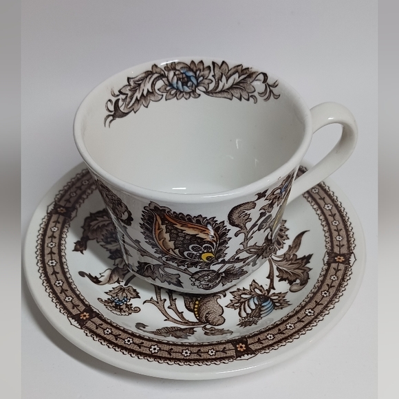 Ridgeway Staffordshire - Coffee service consisting of 5 porcelain cups w/saucers - Picture 3 of 7